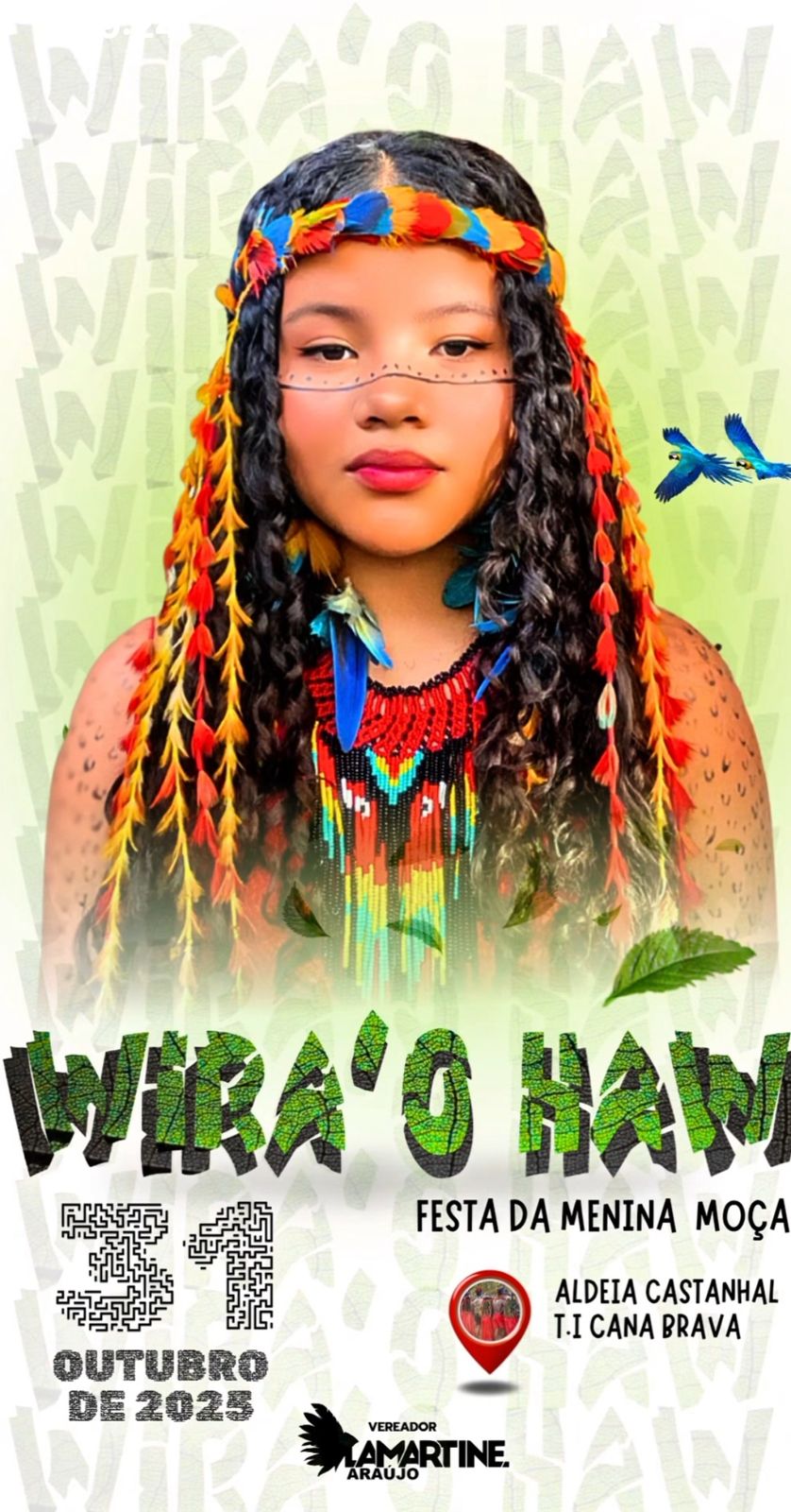 Wira'o Haw na Aldeia Cocal Grande - Guajajara